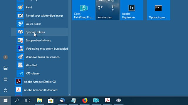 Speciale tekens invoegen in elk Windows-programma