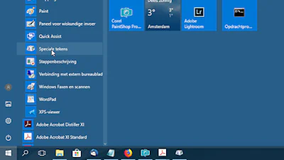 Speciale tekens invoegen in elk Windows-programma