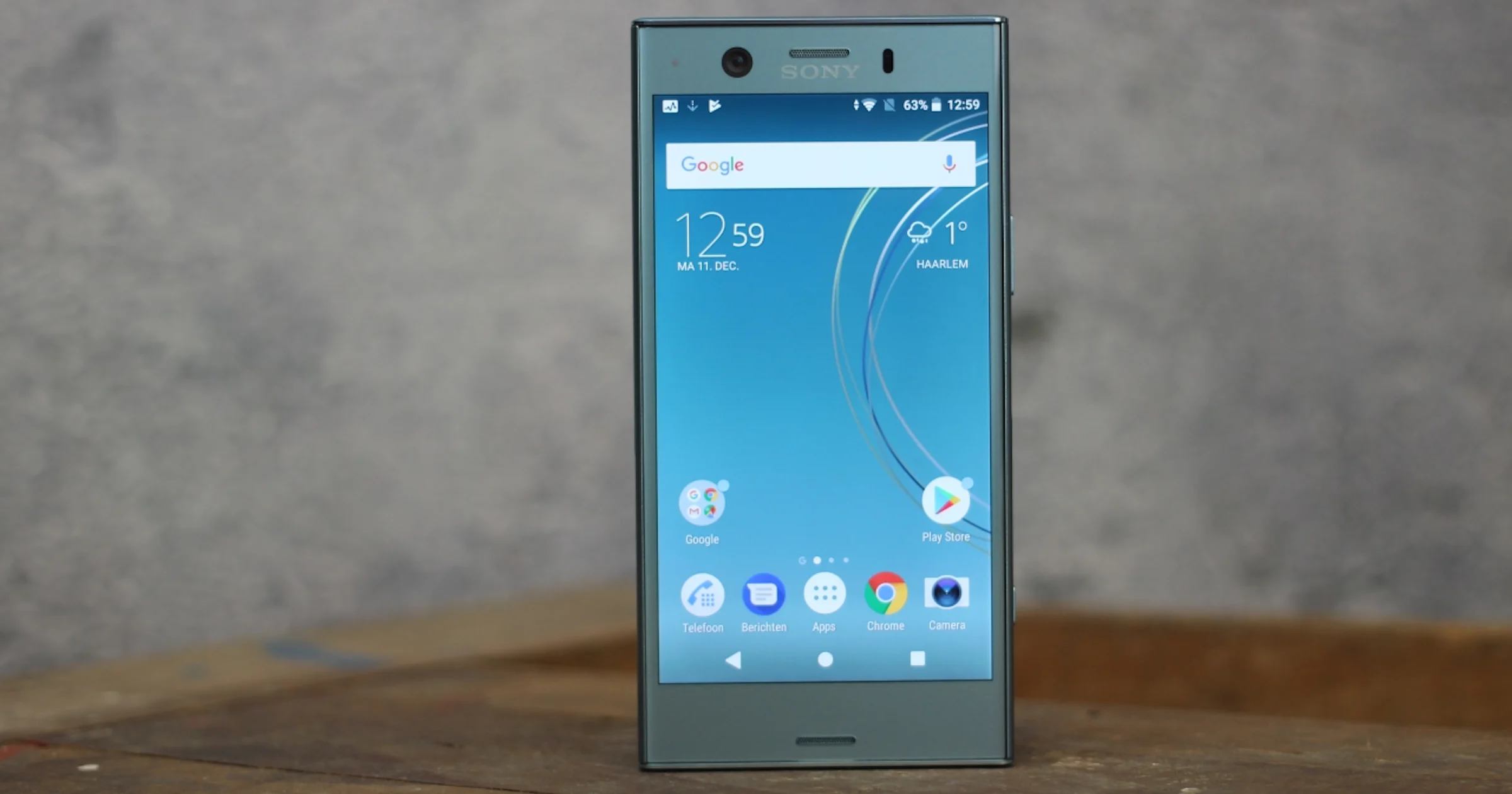 Sony Xperia XZ1 Compact - Kleine blauwgrijze muis