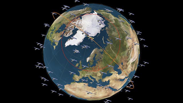Satellieten zoeken met iOS