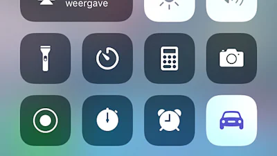 Niet storen tijdens autorijden op je iPhone