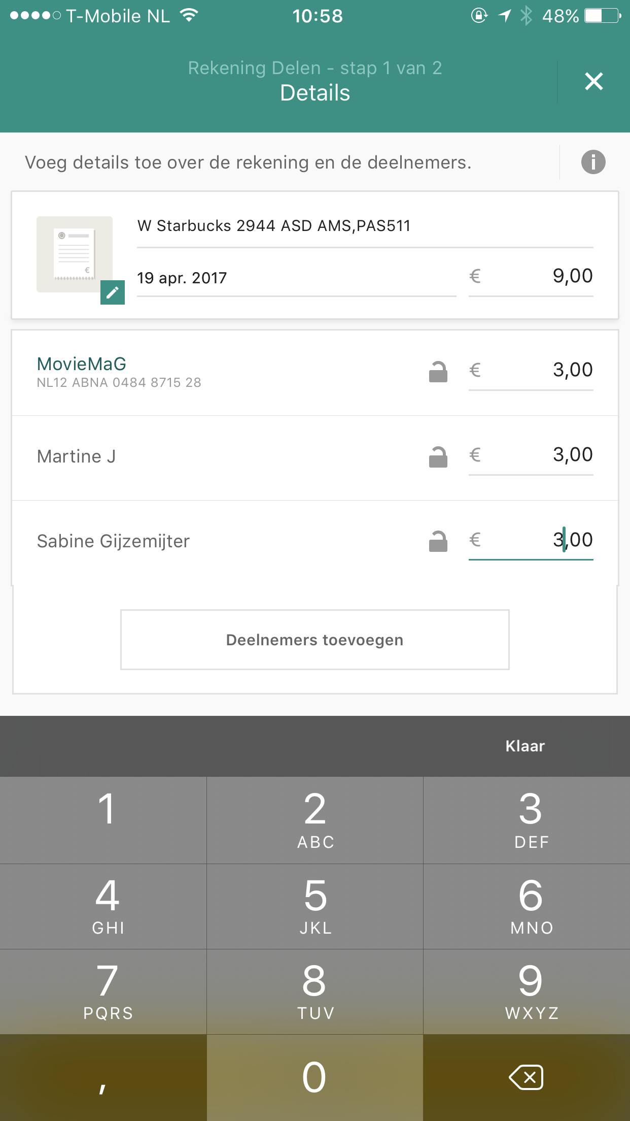 07 Banken bieden zelf ook de mogelijkheid om rekeningen te delen.