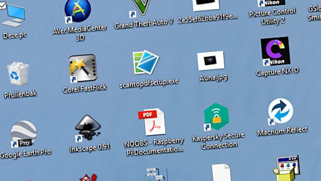 Orde in de chaos: zo tem je je bureaublad