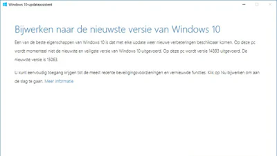 Zo kun je Windows handmatig updaten