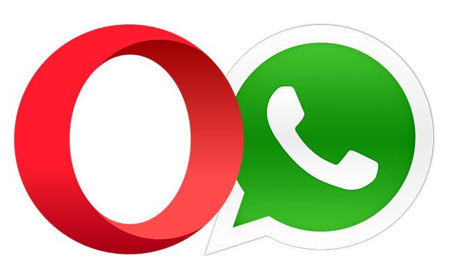 WhatsApp in Opera