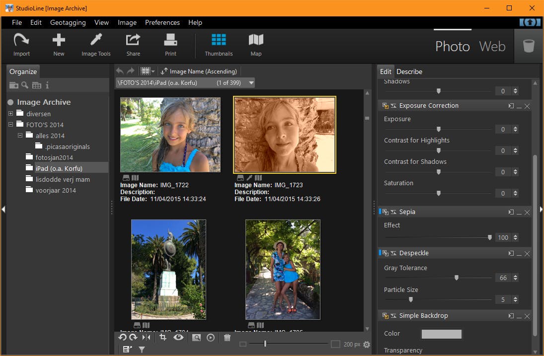 Tip 06 Een fotobeheerder met flexibele tag- en zoekmogelijkheden.