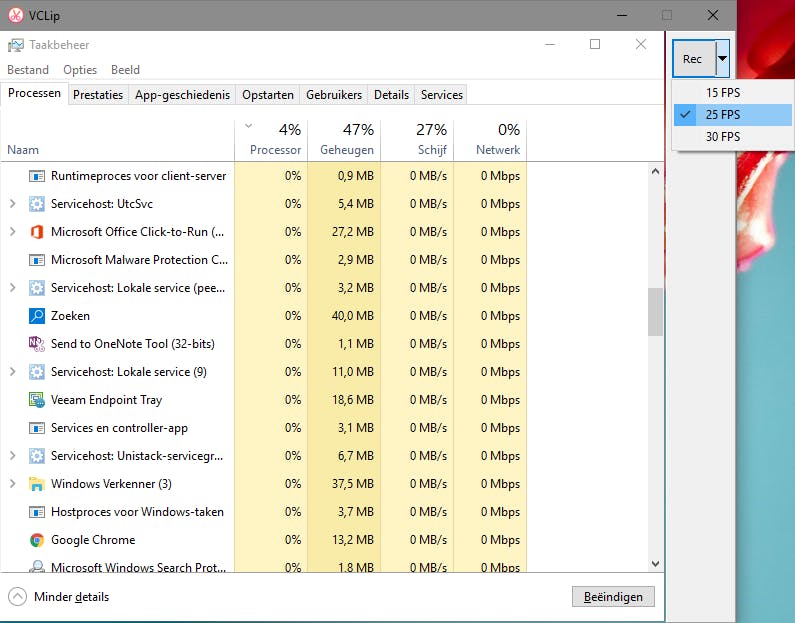 Tip 09 Screencasts maken met VClip: eenvoudiger wordt het niet.