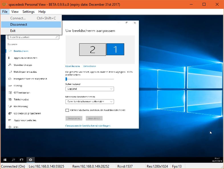 Tip 15 Schermruimte tekort? Snel even je laptop inschakelen dan maar?