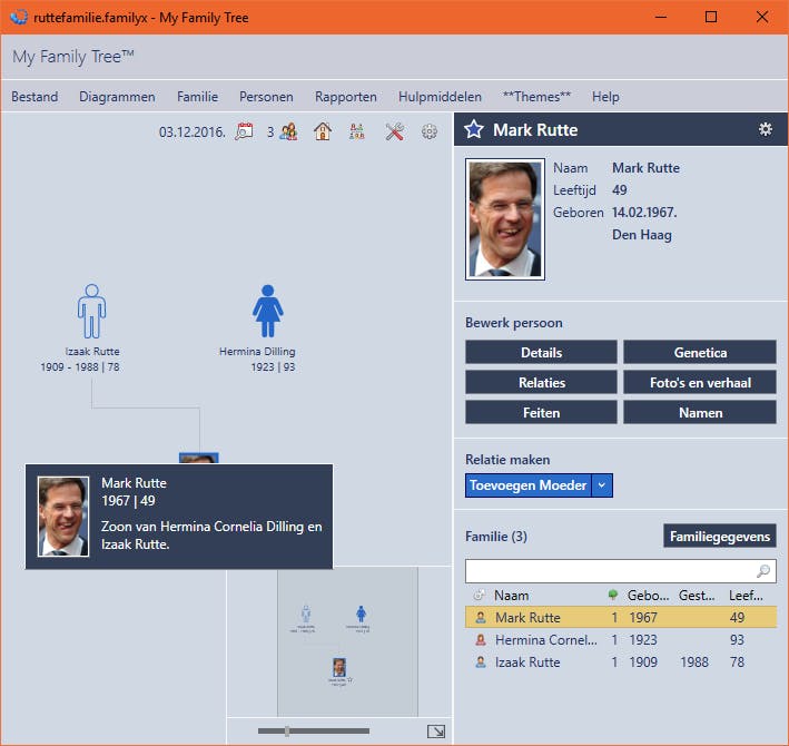 Tip 25 My Family Tree: veel meer dan wat namen en geboortedatums…