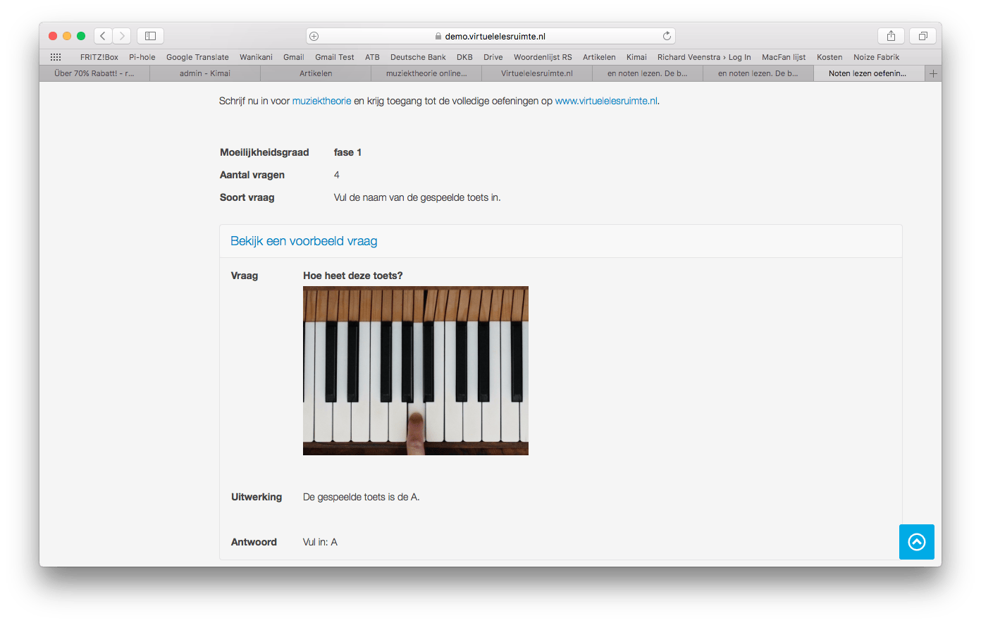Tip 11 De lessen op virtuelelesruimte.nl kosten geld, maar je krijgt wel een heleboel informatie in het Nederlands.