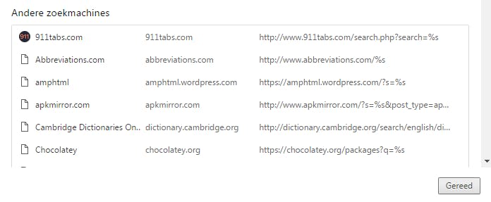 Elke website met een zoekmachine kun je toevoegen.