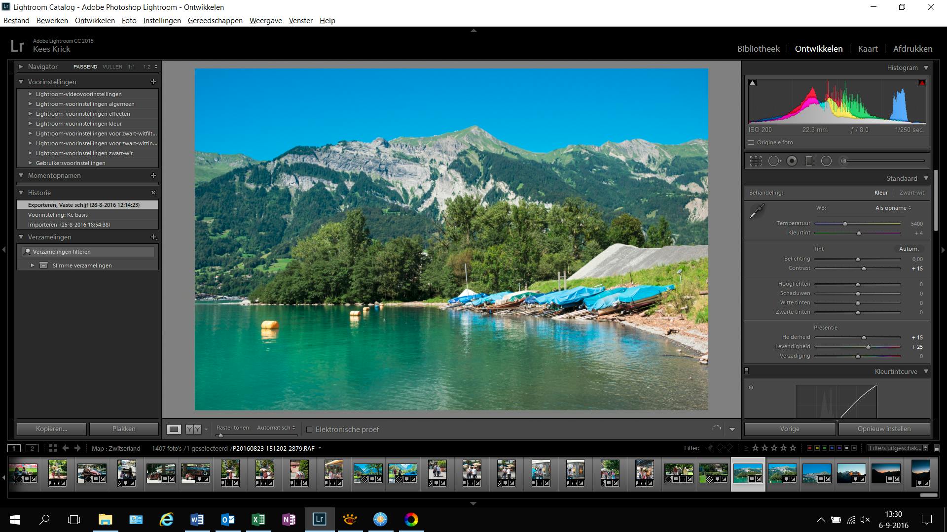 01 Omdat je met het originele beeldmateriaal werkt, kun je nog alle kanten uit.