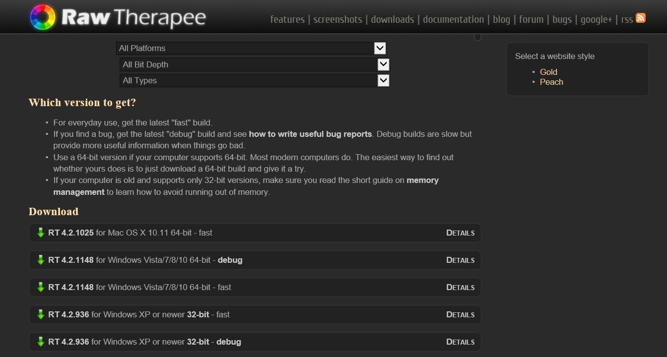 02 Raw Therapee is een gratis programma waarmee je raw-bestanden kunt bewerken.