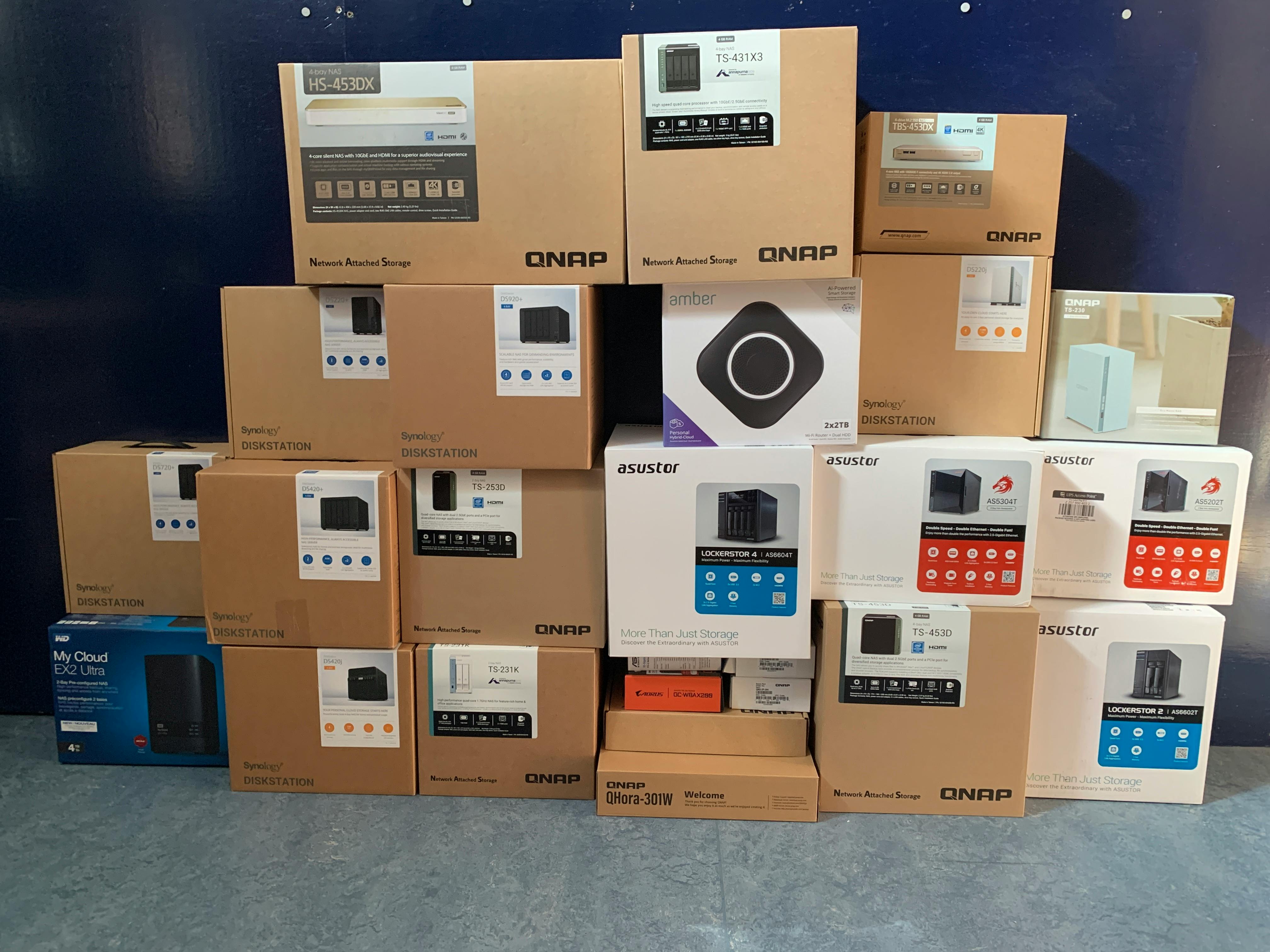 2- en 4bay-NAS’en getest