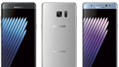 Samsung roept Galaxy Note7 terug wegens explosiegevaar