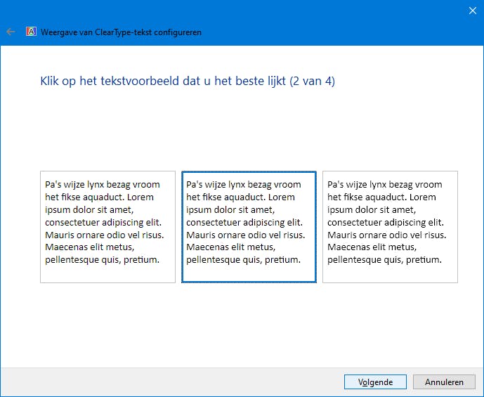 Tip 06 Ook scherpere letters zorgen voor minder vermoeide ogen.