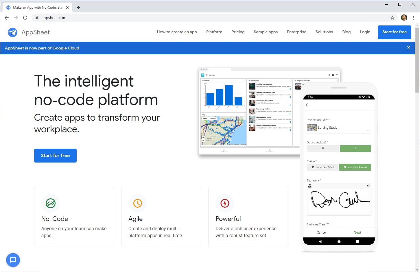 Met een app-builder kun je relatief snel een app bouwen met standaardcomponenten.