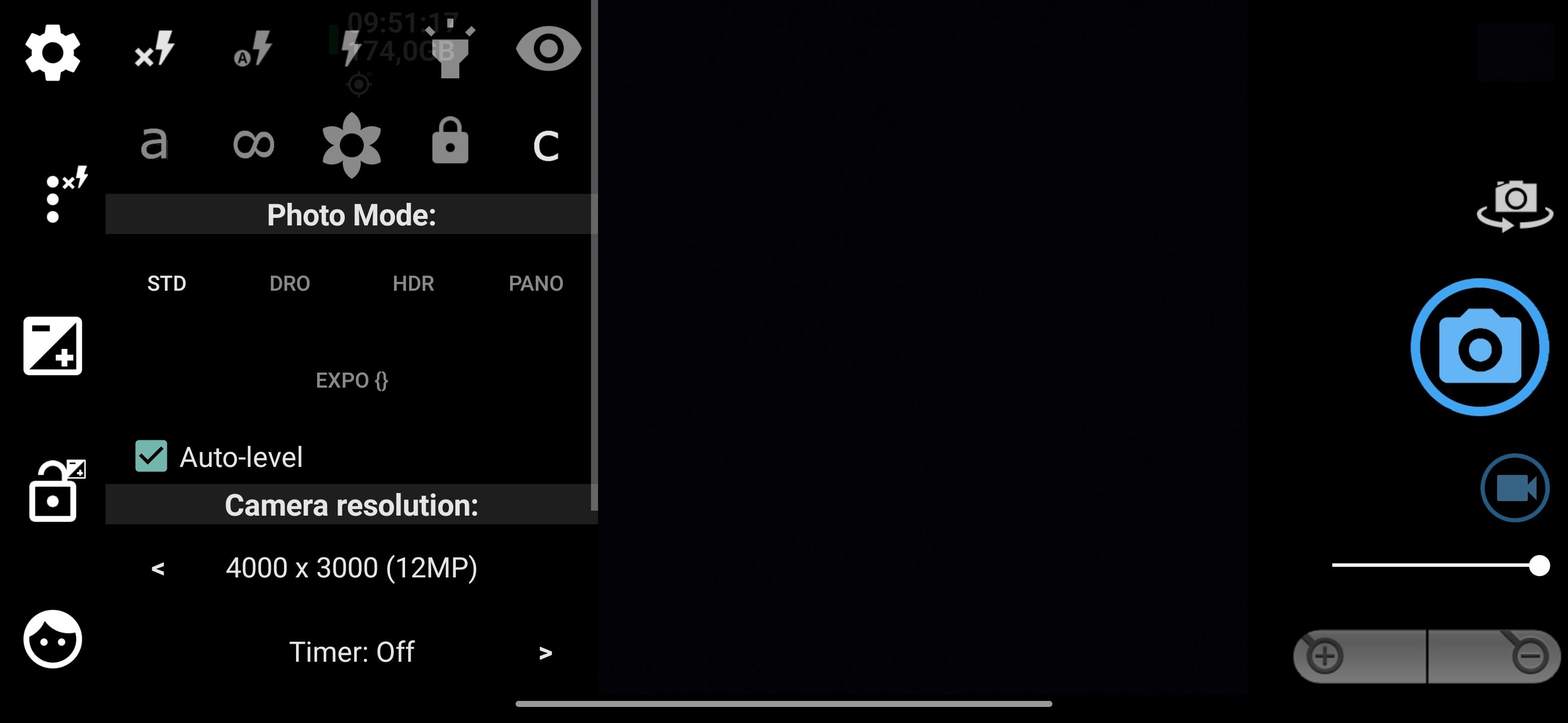 Kies per situatie de scherpstel-optie die je  prettig vindt.