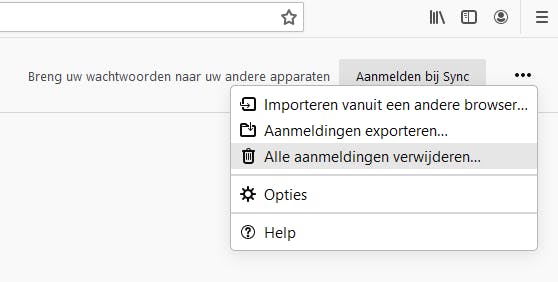 Gebruik je Firefox niet meer? Verwijder dan je wachtwoorden.
