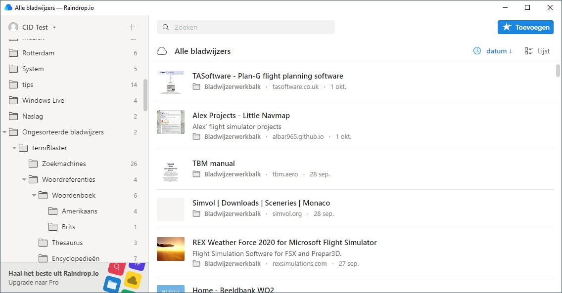 Tip 10 Organiseer je favoriete sites in verschillende browsers en op veel platforms.