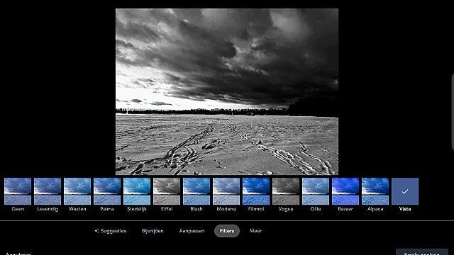 Foto’s oppeppen op Android met de Foto’s-App