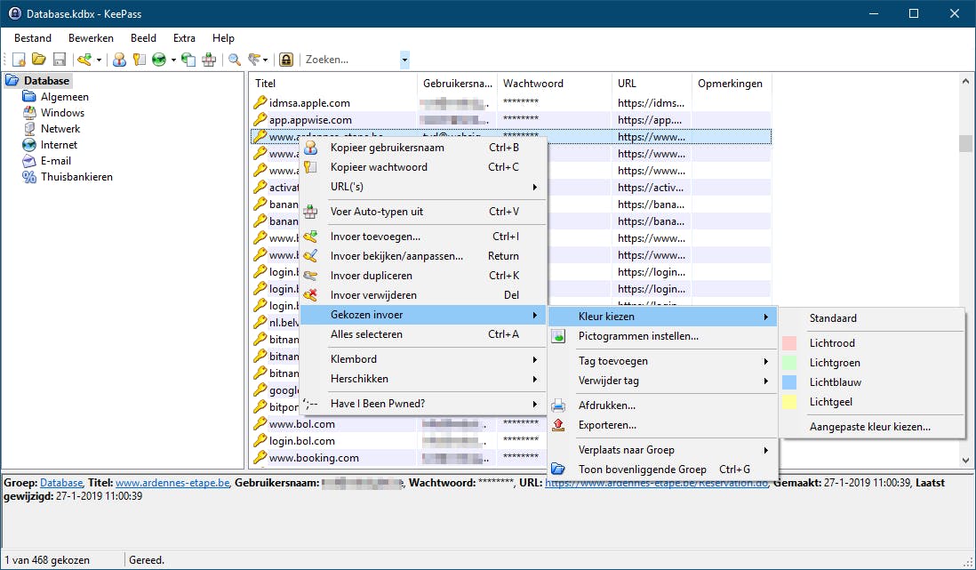 KeePass biedt heel wat mogelijkheden, vooral door het plug-in-systeem.