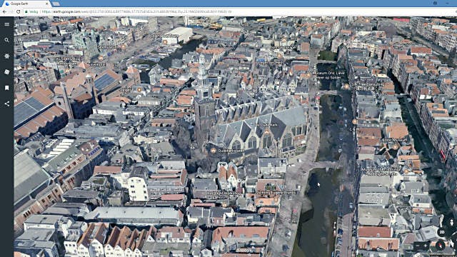 Aan de slag met Google Earth in Chrome