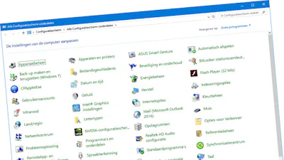 Software verwijderen in Windows 10