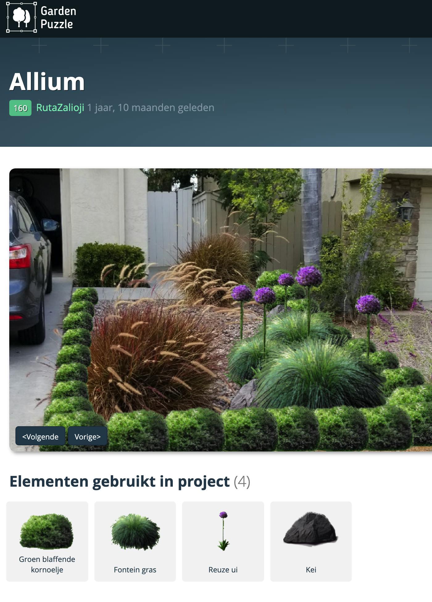 Tip 05 Je kunt de planten op een achtergrondfoto van de huidige situatie plaatsen.