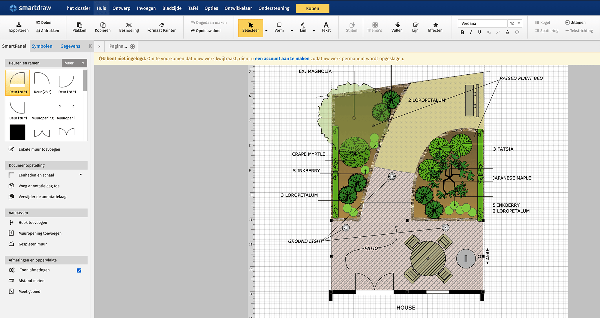Tip 09 Met SmartDraw kun je een conceptueel ontwerp maken.