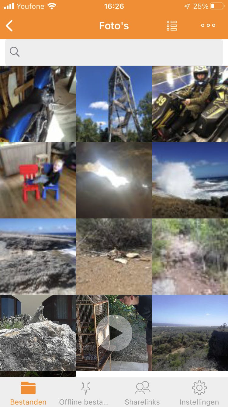 Deel vanuit de HiDrive- omgeving in de browser een foto  met andere mensen.