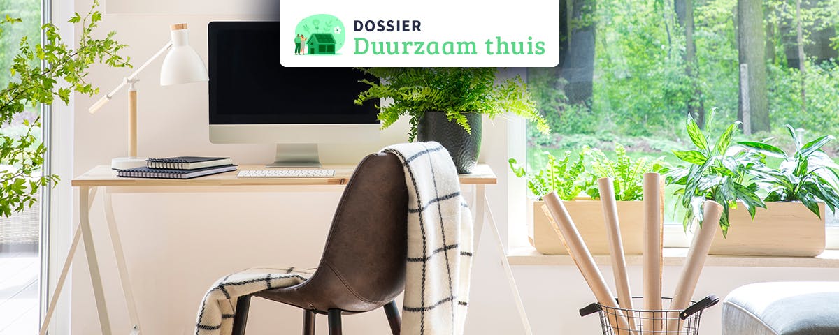 Duurzaam thuiskantoor