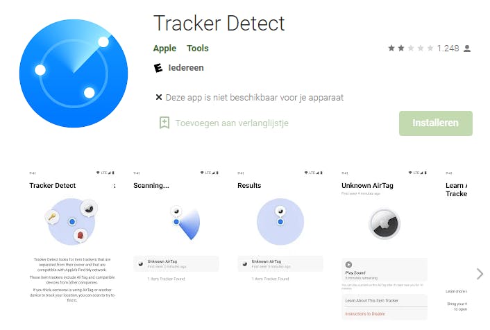 Niet iedereen is te spreken over Tracker Detect.