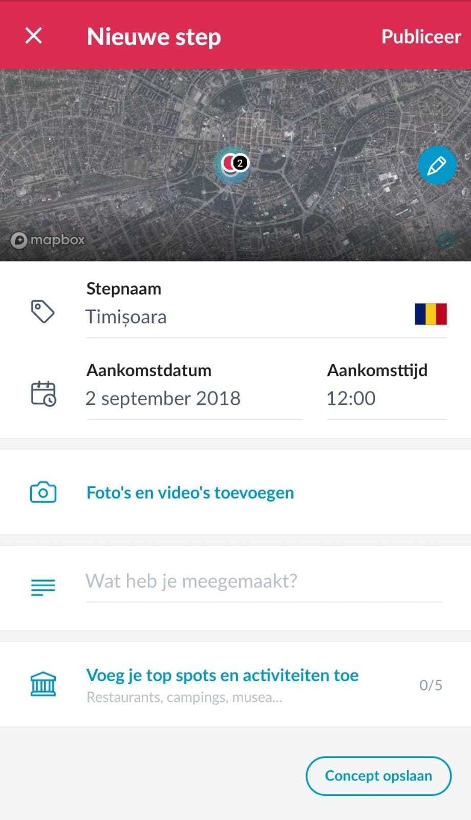 reisverslag Polarsteps