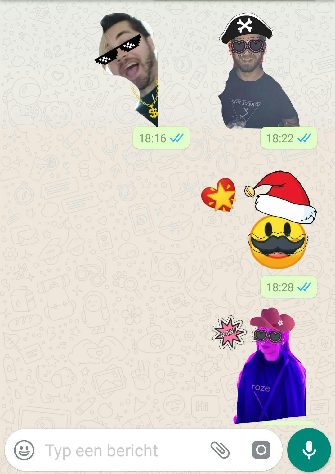 Sticker in whatsapp