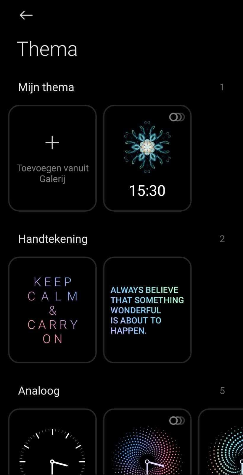 vergrendelscherm aanpassen