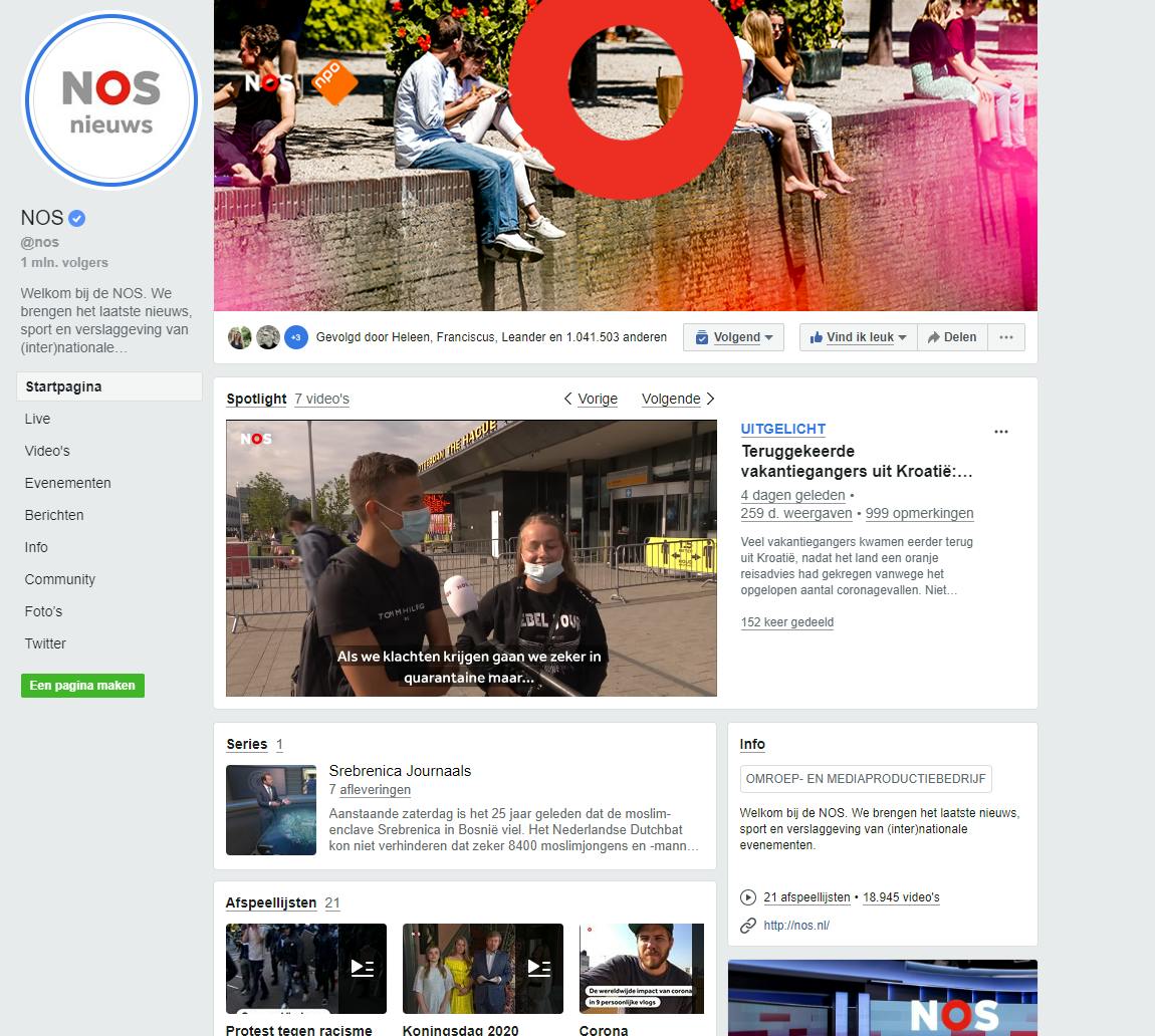 De huidige Facebook-pagina's kunnen soms erg onoverzichtelijk zijn.