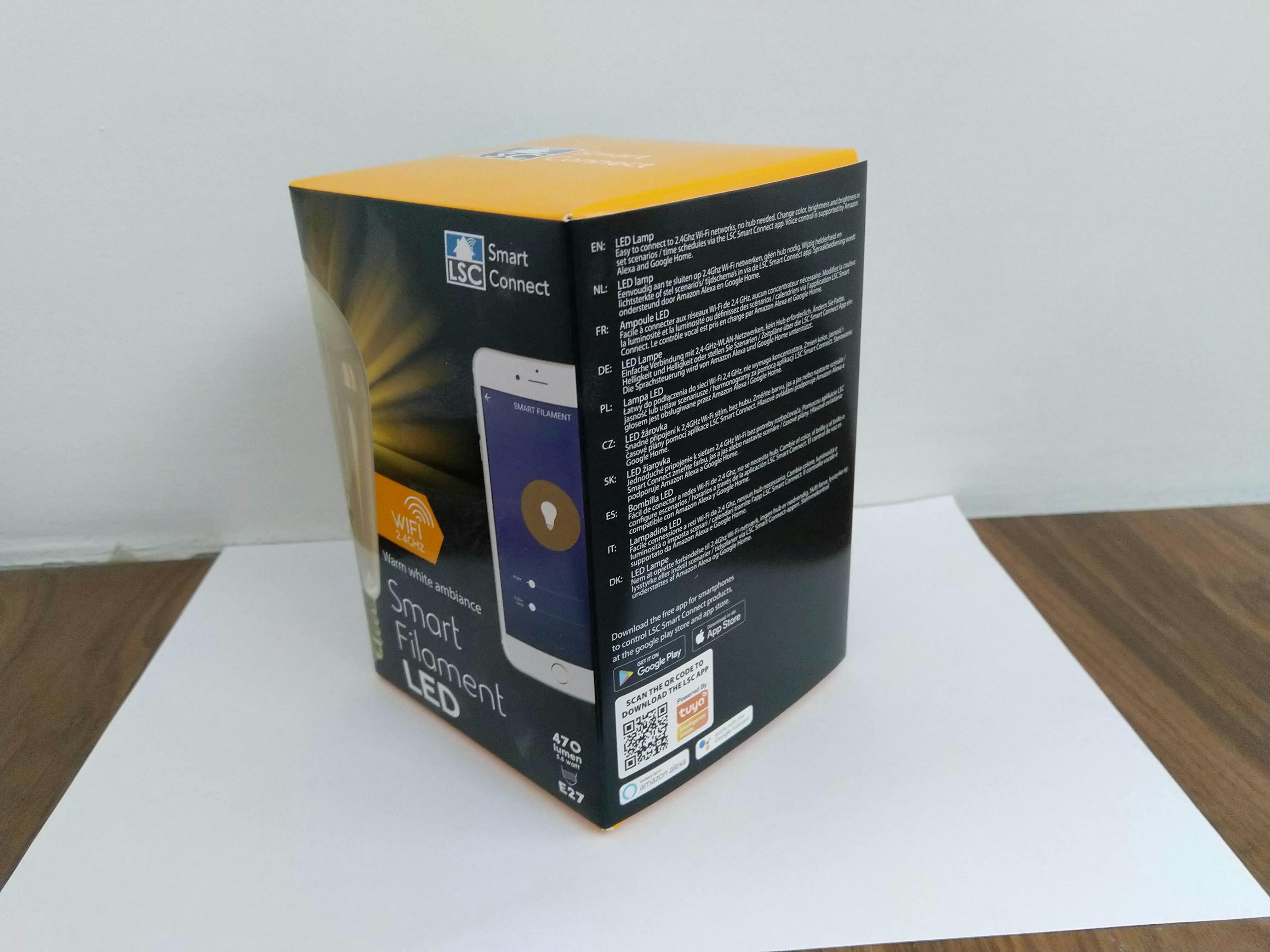 Op de verpakking van de smarthome-producten van Action staat het Tuya-logo.