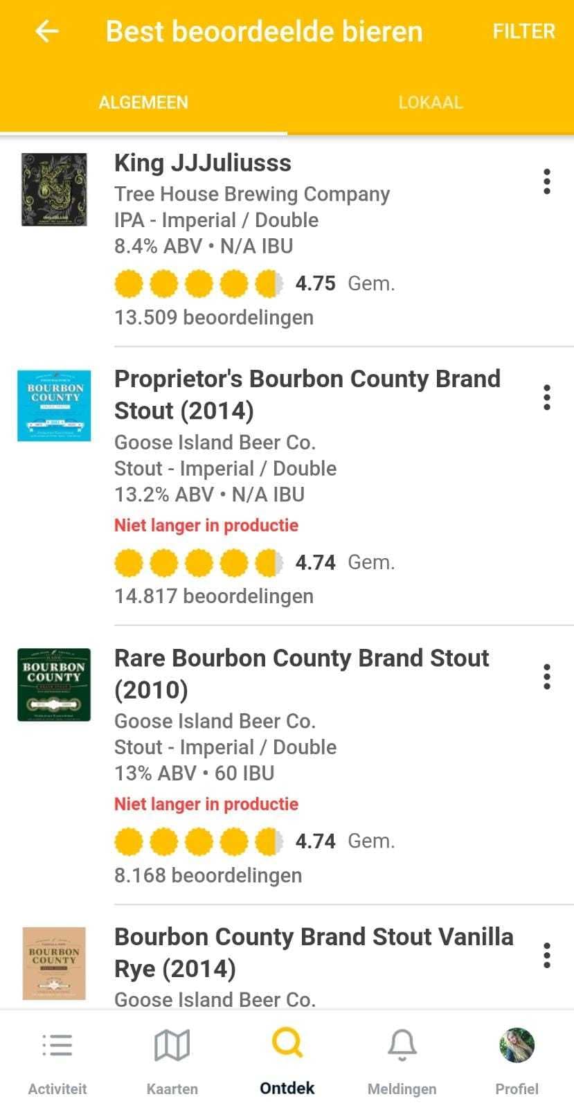 Untappd handleiding