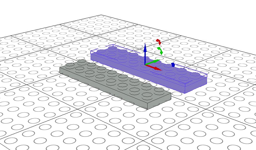 Je moet gekopieerde elementen verslepen, anders blijven ze over het oorspronkelijk element staan.