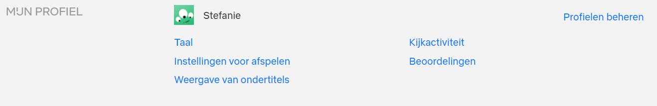 Netflix kijklijst opschonen