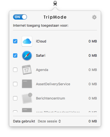 Zie precies welke processen en programma´s data verbruiken.