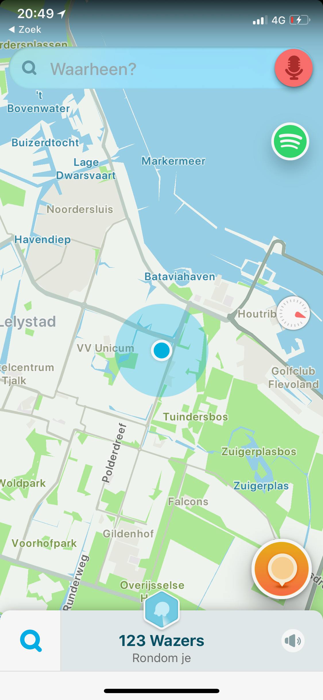 Tip 02 De kracht van Waze is dat alle gebruikers met elkaar in verbinding staan, hierdoor is alle informatie realtime.