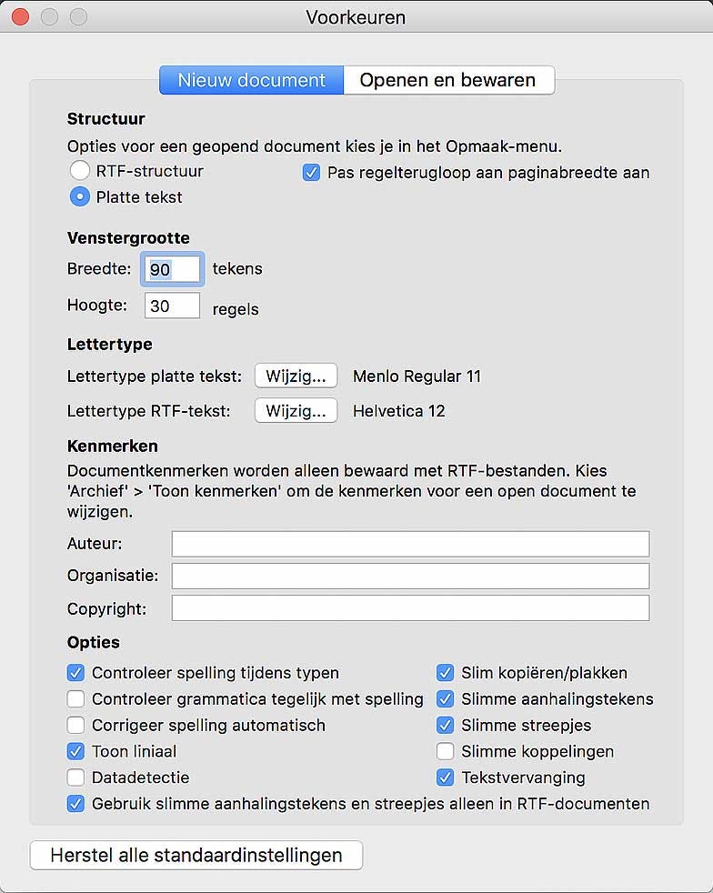Zorg voor een snelle en pure teksteditor met deze setting