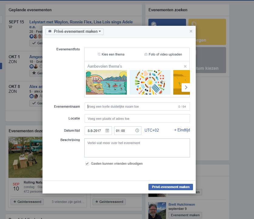 Tip 01 Met Facebook kun je prima feestjes organiseren, maar je gasten moeten dan wel een account hebben.