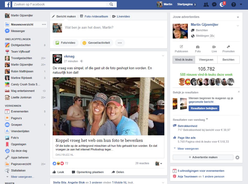 Tip 05 Vermijd alle afleiding, Facebook is je grootste vijand als je studeert.