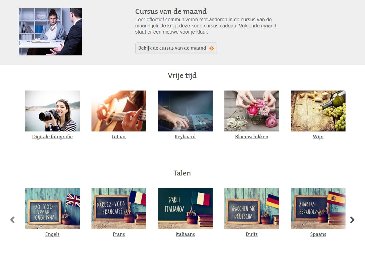 Tip 07 Op de site van de online Bibliotheek kun je gratis twee cursussen per jaar volgen, mét certificaat.