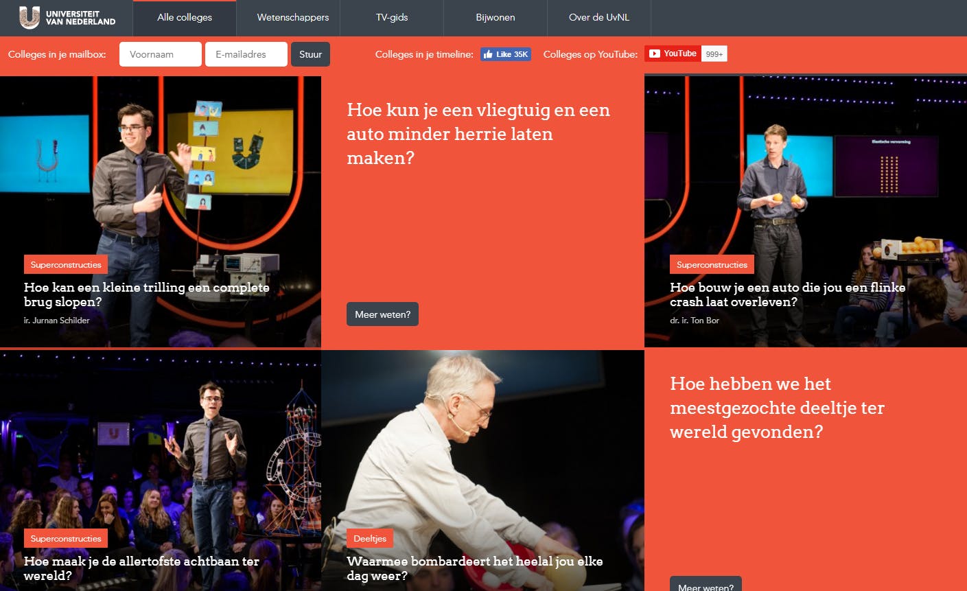 Tip 08 Een certificaat krijg je hier niet, maar bij de Universiteit van Nederland kun je algemene kennis aanzienlijk vergroten.