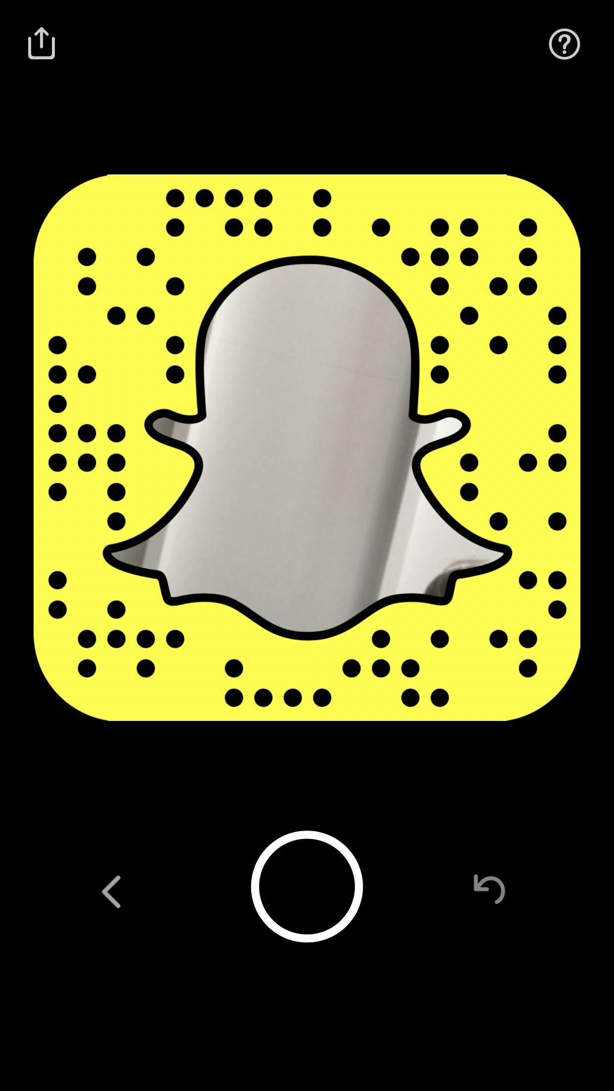 Vrienden toevoegen kan ook via een soort QR-code.