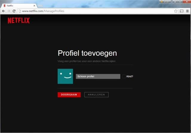 Door een nieuw account aan te maken, werk je om Netflix' aanbevelingsalgoritme heen.